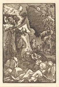 Kristus na hoře Olivetské od Albrecht Altdorfer