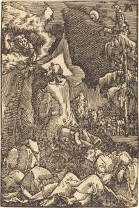 Kristus na hoře Olivetské od Albrecht Altdorfer