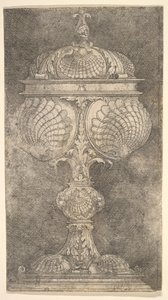 Krytý pohár s mušlemi.n.d. od Albrecht Altdorfer