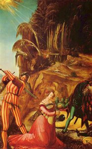 Stětí svaté Kateřiny od Albrecht Altdorfer
