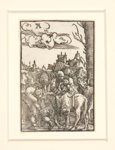 Útěk do Egypta, od pádu a vykoupení člověka od Albrecht Altdorfer