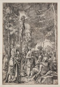 Kristus na kříži od Albrecht Altdorfer