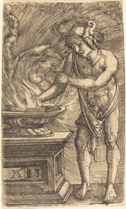 Mucius Scaevola od Albrecht Altdorfer