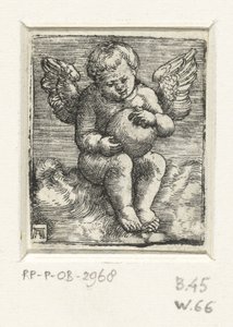 Putto s míčem od Albrecht Altdorfer