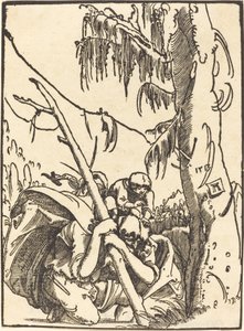 Svatý Kryštof od Albrecht Altdorfer