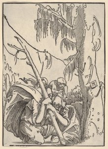 Svatý Kryštof nesoucí Ježíška od Albrecht Altdorfer