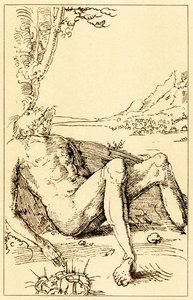 Studie o nářku od Albrecht Altdorfer