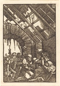 Klanění tří králů od Albrecht Altdorfer