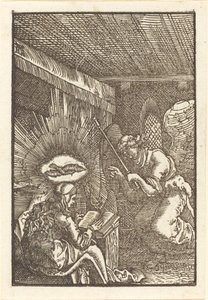 Zvěstování od Albrecht Altdorfer