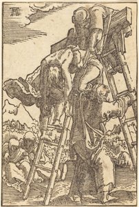 Sestup z kříže od Albrecht Altdorfer