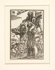 Sestup z kříže ze série Pád a Vykoupení člověka od Albrecht Altdorfer