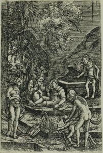 Sen o Paříži od Albrecht Altdorfer