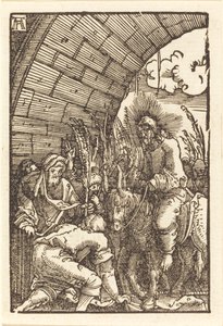 Vjezd do Jeruzaléma od Albrecht Altdorfer
