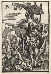 Pád a vykoupení člověka: Kristus se zjevuje svaté Máří Magdaleně od Albrecht Altdorfer