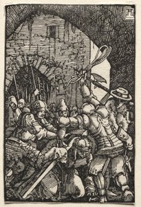 Pád a vykoupení člověka: Kristus nesoucí kříž od Albrecht Altdorfer