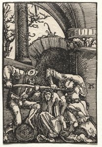 Pád a vykoupení člověka: Kristus korunovaný trním od Albrecht Altdorfer