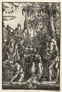 Pád a vykoupení člověka: Kristus přibitý na kříž, c. 1515. od Albrecht Altdorfer