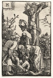 Pád a vykoupení člověka: Kristus na kříži, c. 1515. od Albrecht Altdorfer