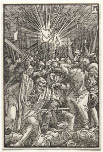 Pád a vykoupení člověka: Kristus zajatý od Albrecht Altdorfer