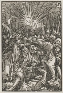 Pád a vykoupení člověka: Kristus zajatý od Albrecht Altdorfer
