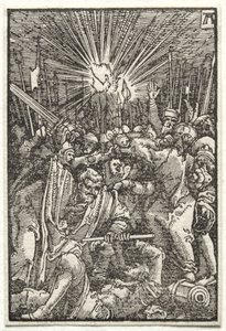 Pád a vykoupení člověka: Kristus zajat, c. 1515. od Albrecht Altdorfer