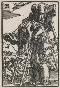 Pád a vykoupení člověka: Sestup z kříže, c. 1515. od Albrecht Altdorfer