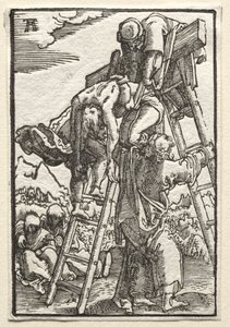 Pád a vykoupení člověka: Sestup z kříže, c. 1515. od Albrecht Altdorfer