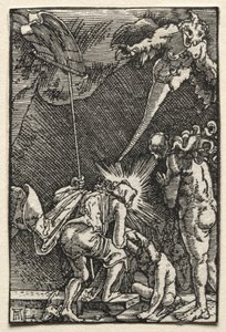 Pád a vykoupení člověka: Sestup do pekla, c. 1515. od Albrecht Altdorfer