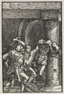 Pád a vykoupení člověka: bičování Krista, c. 1515. od Albrecht Altdorfer