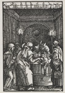 The Fall and Redemption of Man: Joachims Offering Rejected by High Priest, c. 1515. od Albrecht Altdorfer
