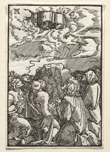 Pád a vykoupení člověka: Nanebevstoupení od Albrecht Altdorfer