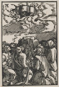 Pád a vykoupení člověka: Nanebevstoupení od Albrecht Altdorfer