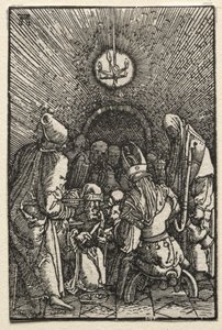 Pád a vykoupení člověka: Obřízka od Albrecht Altdorfer