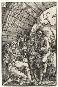 Pád a vykoupení člověka: Vjezd do Jeruzaléma, c. 1515. od Albrecht Altdorfer