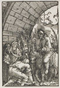 Pád a vykoupení člověka: Vjezd do Jeruzaléma, c. 1515. od Albrecht Altdorfer