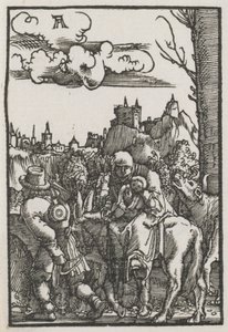 Pád a vykoupení člověka: Útěk do Egypta, c. 1515. od Albrecht Altdorfer