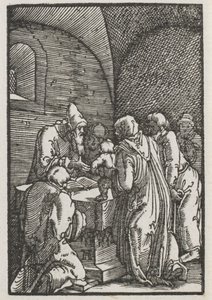 Pád a vykoupení člověka: Představení Krista v chrámu, c. 1515. od Albrecht Altdorfer