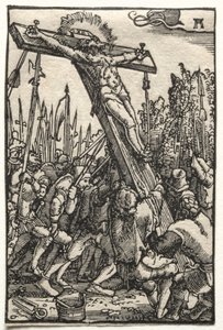 Pád a vykoupení člověka: Vzkříšení kříže od Albrecht Altdorfer