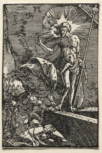 Pád a vykoupení člověka: Vzkříšení, c. 1515. od Albrecht Altdorfer
