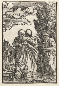 Pád a vykoupení člověka: Navštívení, c. 1515. od Albrecht Altdorfer
