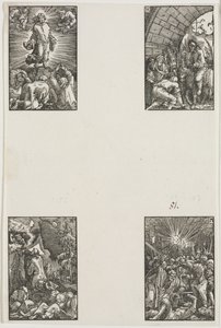 Pád a vykoupení člověka, c. 1515. od Albrecht Altdorfer
