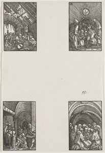 Pád a vykoupení člověka, c. 1515. od Albrecht Altdorfer