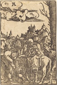 Útěk do Egypta od Albrecht Altdorfer