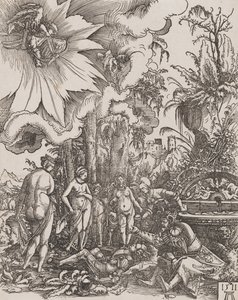 Soud v Paříži, 1511 od Albrecht Altdorfer