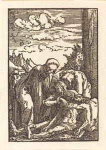 Oplakávání pod křížem od Albrecht Altdorfer