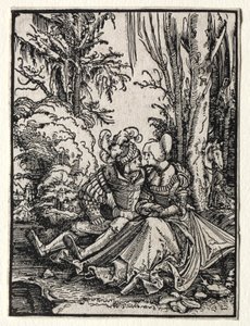 Milenci od Albrecht Altdorfer