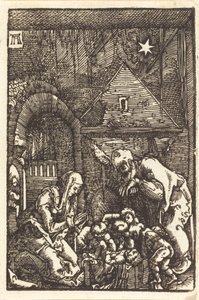 Narození Páně od Albrecht Altdorfer