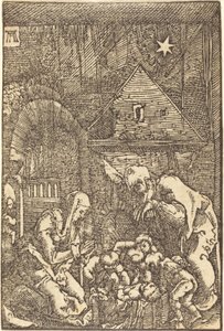 Narození Páně od Albrecht Altdorfer