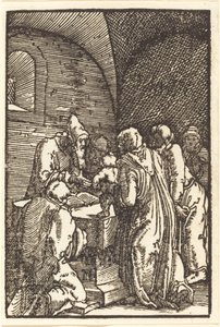 Představení Krista v chrámu od Albrecht Altdorfer