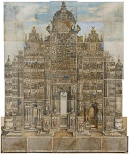 Vítězný oblouk císaře Maxmiliána I od Albrecht Altdorfer